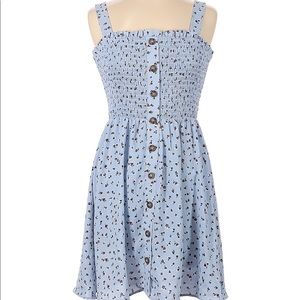 Cute sundress with cotton pattern